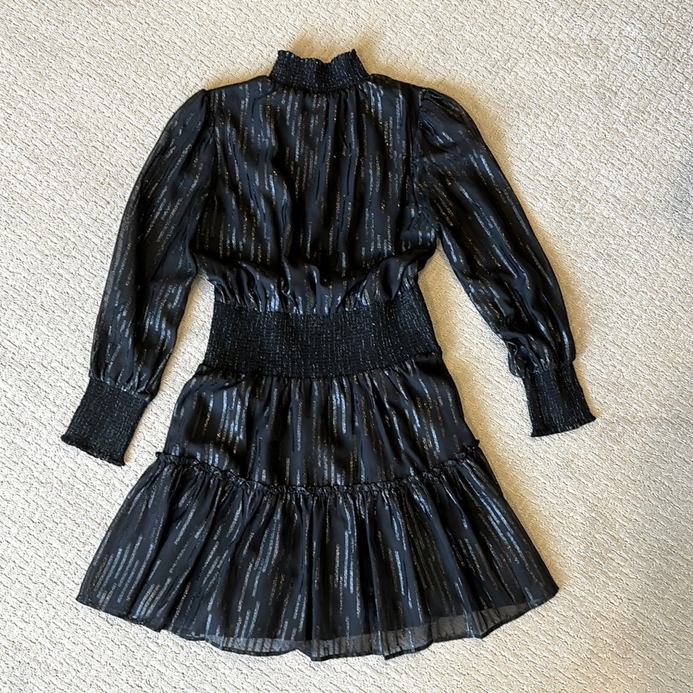Elan Black sparkle Holiday dress